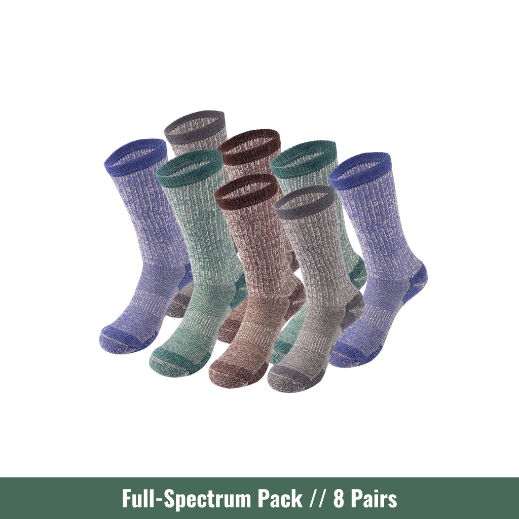 Full-Spectrum Pack | 8 pairs / 4 colourways