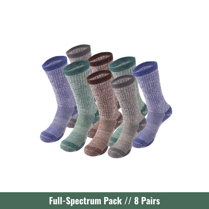 Full-Spectrum Pack | 8 pairs / 4 colourways